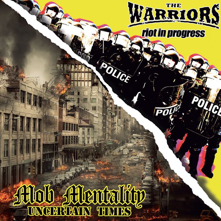 The Warriors / Mob Mentality  - Brothers in Oi! [7' Split EP, import]