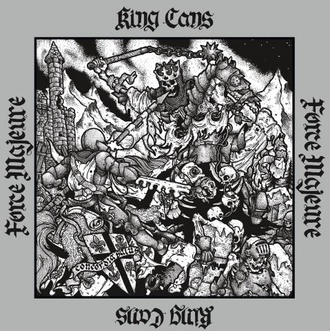 King Cans / Force Majeure Split 12' LP [Import]